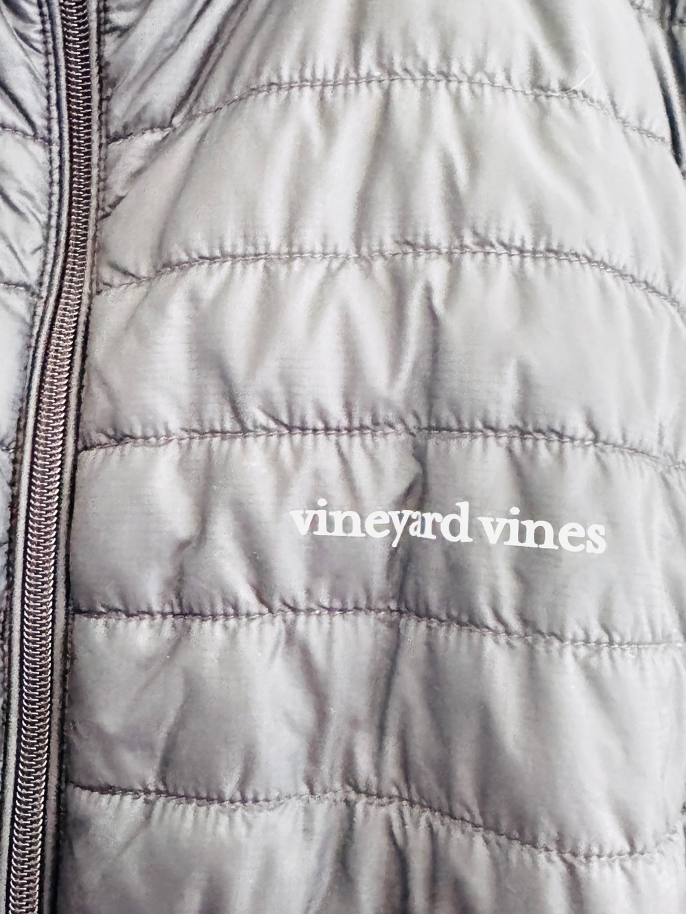 Vineyard Vines Black Quilted Puffer Jacket